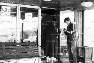 Strajk studentow Uniwersytetu Gdanskiego. Przewodniczacym...