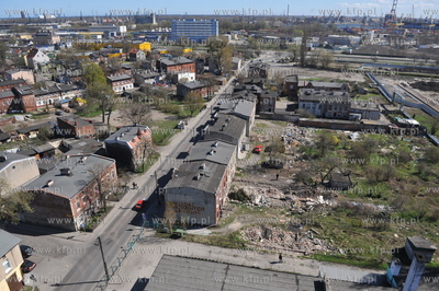 Dzielnica Gdanska Letnica, ul. Uczniowska 18.04.2009...