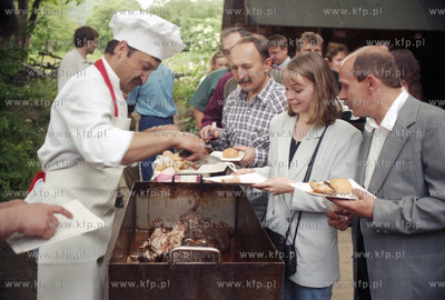 Imieniny Jana Zarebskiego w osrodku jezdzieckim Zeliwiak...