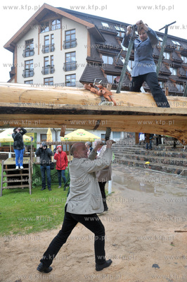 Szymbark na Kaszubach. W Centrum Edukacji i Promocji...