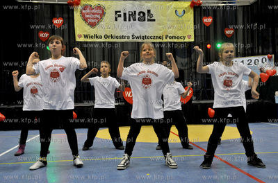 Hala widowiskowo - sportowa w Zukowie. 21 final Wielkiej...