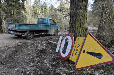 Droga pomiędzy Sulminem, a Otominem pod Gdańskiem....