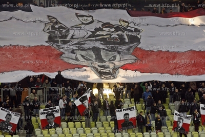 Gdansk. PGE Arena. Mecz o mistrzostwo Ekstraklasy Lechia...