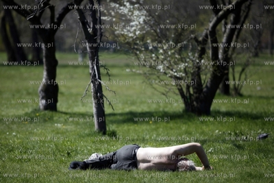 Gdansk. Park Reagana. 06.05.2013 fot. Krzysztof Mystkowski...