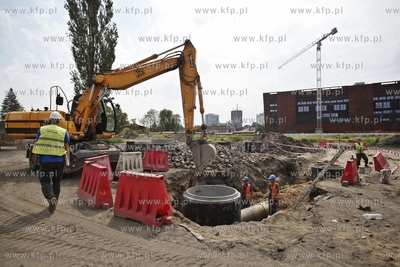 Gdansk. Budowa ul. Nowa Walowa.
04.07.2013
fot. Krzysztof...