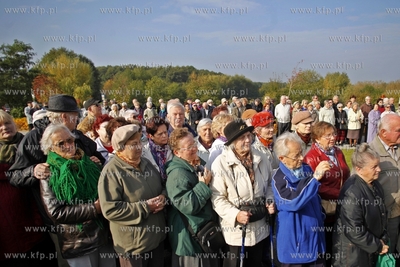 Gdansk. Park Ronalda Reagana. Uroczystosci zwiazane...