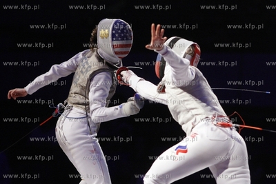 Gdańsk. Hala AWFiS. Puchar Świata we Florecie Kobiet...