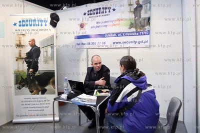 Gdańsk. Amber Expo. Metropolitalne Targi Pracy Pomorza....