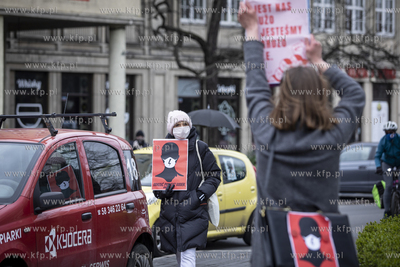 Protest samochodowy  przeciwko projektowi ustawy o...