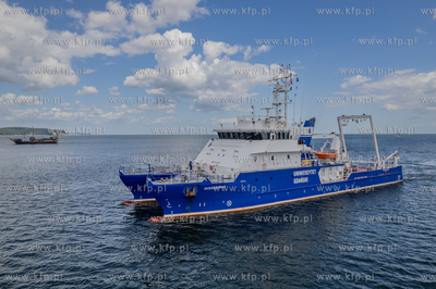 Sopot. Molo. Po 33-dniowej ekspedycji za północne...