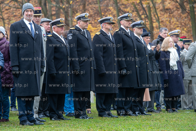 Wojskowy Cmentarz Francuski w Gdańsku. Uroczystości...