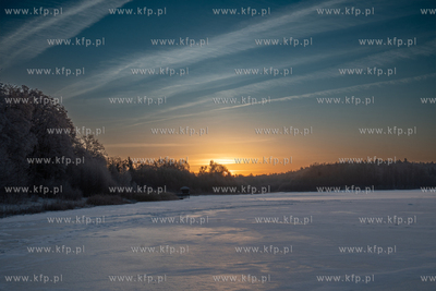 Zimowy poranek w Otominie. 18.01.2026 fot. Paweł Marcinko...