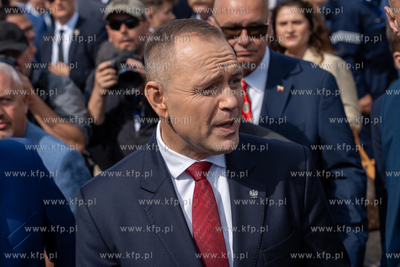 Stocznia Marynarki Wojennej PZG w Gdyni. Uroczystość...