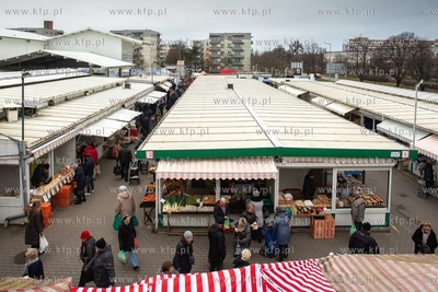 Gdańsk Przymorze, Zielony Rynek. 22.02.2020 / fot....