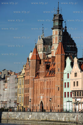 Gdansk, Dlugie Pobrzeze. Gotycka Brama Mariacka II...