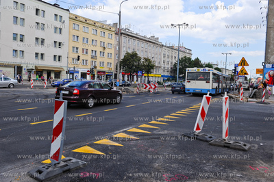 Gdansk Wrzeszcz. Utrudnienia w ruchu drogowym zwiazane...