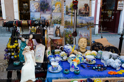 Gdansk. Jarmark Dominikanski. Stoiska na ul. Tkackiej.
04.08.2011
fot....
