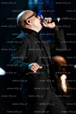 Gdansk. Otwarta dla publicznosci Strefa Kibica na Placu...