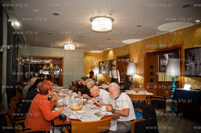 Gdansk. Restauracja hotelu Hanza. Festiwal Dorsza i...