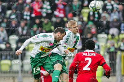 Gdansk. PGE Arena. Mecz o mistrzostwo Ekstraklasy....