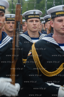 Gdynia. Uroczystosci obchodow Swieta Wojska Polskiegoj...