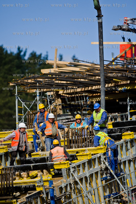 Gdansk. Budowa Pomorskiej Kolei Metropolitalnejj. 24...
