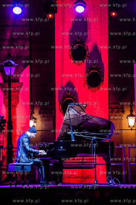 Gdansk. Park Oliwski. Miedzynarodowy Festiwal Mozartowski...