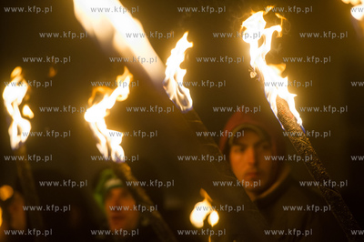 Gdansk. Dlugi Targ. Manifestacja przeciwko przyjmowaniu...
