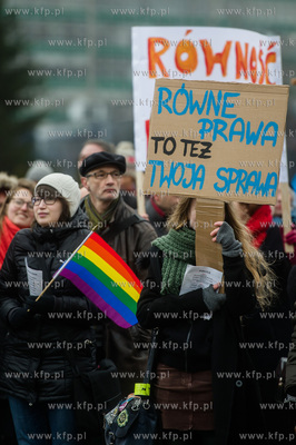 Gdansk. Plac Solidarnosci. Trojmiejska Manifa 2016...