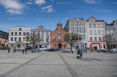 Rynek w Koscierzynie. 
15.04.2016
fot. Mateusz Ochocki...