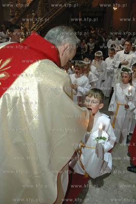 Pierwsza komunia sw. w parafii Pelplin.
10.06.2006
Fot....