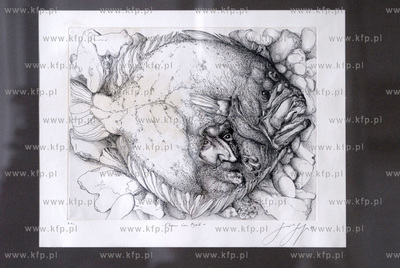 Wystawa W strone Schulza w oddziale Sztuki Wspolczesnej...