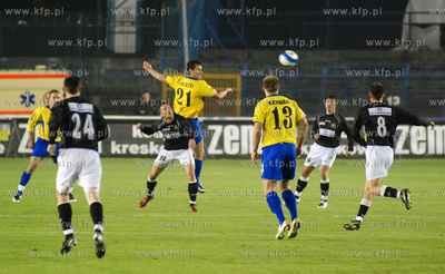 Gdynia. Mecz II ligi, Arka Gdynia - Polonia Warszawa,...