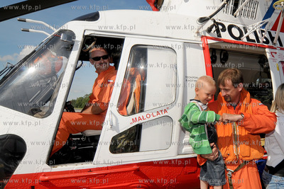 Lotnicy Marynarki Wojennej spelnili marzenie 4-letniego...