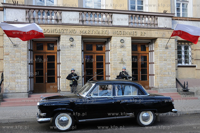 Plan zdjeciowy filmu o masakrze robotnikow na Wybrzezu...