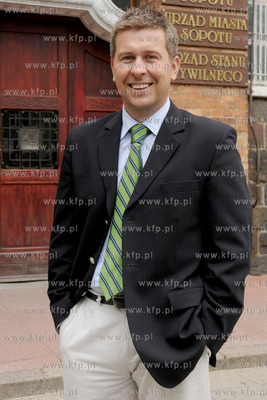 Sopot. Bartosz Piotrusiewicz wiceprezydent Sopotu....