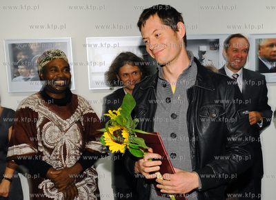 Gdansk. Nadbaltyckie Centrum Kultury. Uroczystosc wreczenia...