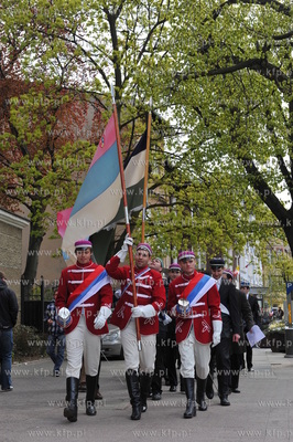 Sopot Ulica Artystow 2011. Performance patriotyczny...