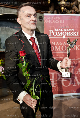 Gdansk. Dwor Artusa. Wreczenie nagrod w plebiscycie...