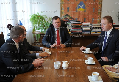 Sopot. Przebywajacy na zaproszenie Ministerstwa Spraw...