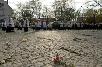 Eksporta zwlok biskupa Szlagi do katedry pelplinskiej....