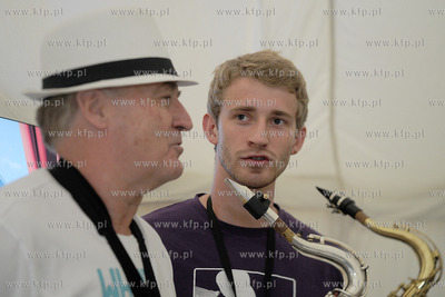 Jerzy Detko znany trojmiejski skasofonista i klarnecista,...