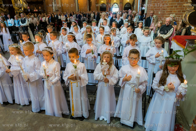 Pierwsza Komunia Święta w Pelplinie. 
25.05.2018
Fot....