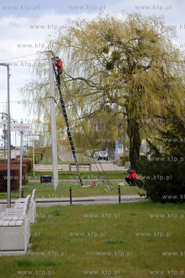 Ulice Gdyni w czasie epidemii koronawirusa COVID-19....