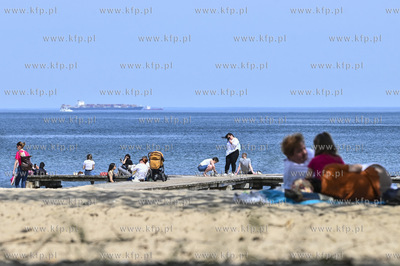 Sopot. Molo, plaza i Plac Przyjaciol Sopotu. Rekordowa...