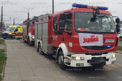 Wypadek w Gdyni na skrzyzowaniu ul. Wielkopolskiej...