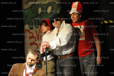 Gdansk, Teatr Wybrzeze, Czarna Scena. Proba medialna...