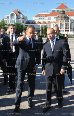 Wizyta Premiera Rosji, Wladimira Putina w Gdansku z...