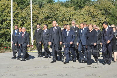 Obchody 70 rocznicy wybuchu II wojny swiatowej w Gdansku....