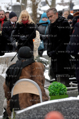 Pogrzeb Macieja Korwina, dyrektora Teatru Muzycznego...